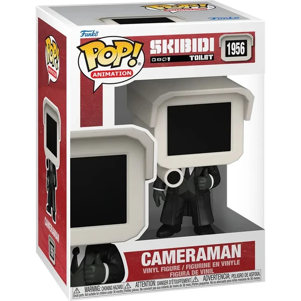 Funko POP! #1956 Animation: Skibidi Toilet - Cameraman - Funko POP! - Obrázok 62OG000J01
