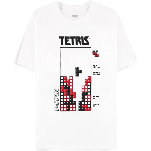 Pánske tričko s krátkym rukávom Difuzed Tetris Block Party - M