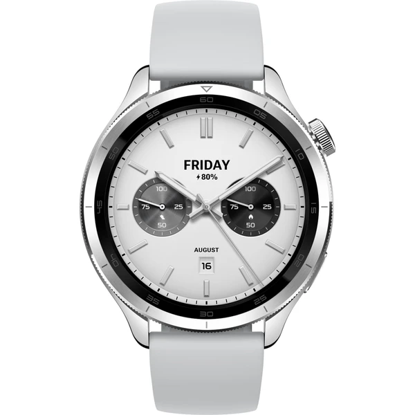 Xiaomi Watch S4 strieborné - Inteligentné hodinky - Obrázok 62SC000P01