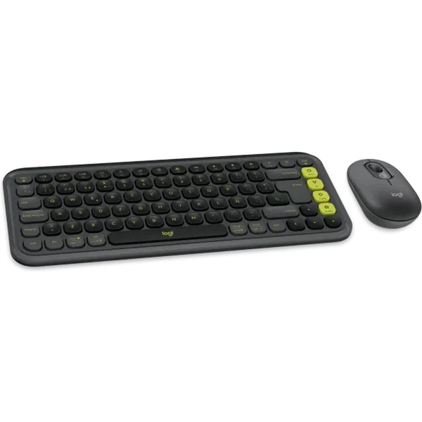 Logitech POP Combo (US) klávesnica a myš grafitová - Klávesnicové sety - Obrázok 62W9000O01