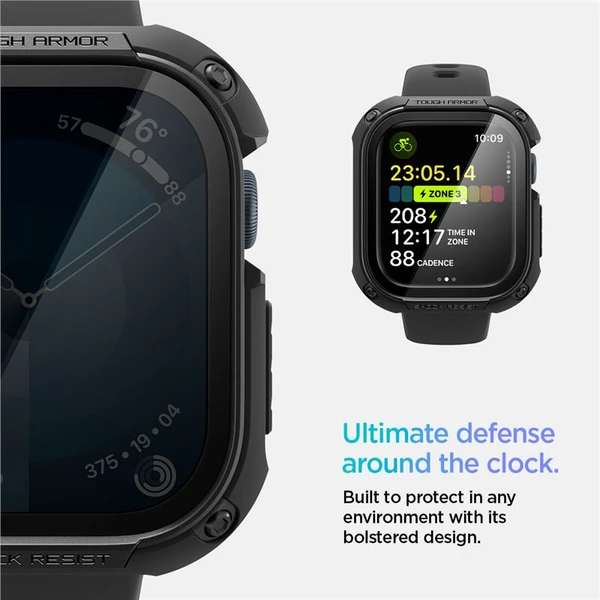 Spigen Tough Armor puzdro Apple Watch 10/11 (46mm) čierne - Puzdra - Obrázok 62d7748336eb4934a2f9a9ccc974fab1