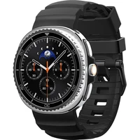 Spigen Silicone Band remienok Samsung Galaxy Watch8/Classic 46mm/44mm/40mm čierny - Remienky