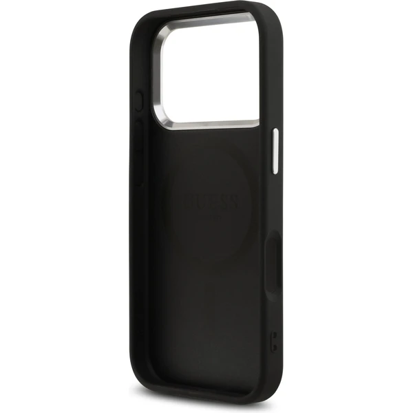 Guess 4G MagSafe kryt iPhone 17 Pro čierny - Puzdra - Obrázok 62f6eb634b9c45c5a52bbb81ffc8929d