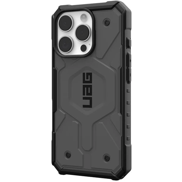 UAG Pathfinder Magsafe kryt iPhone 16 Pro strieborný - Puzdra - Obrázok 62fe6e4526e745238be4357827250968