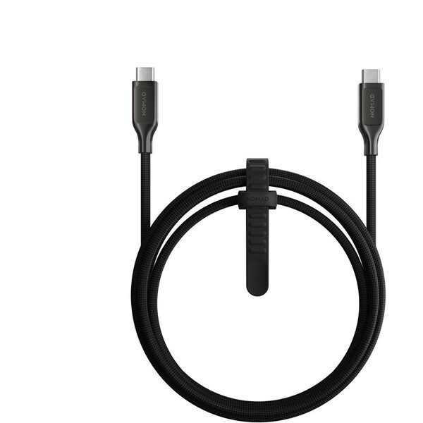 Nomad Kevlar 240W kábel USB-C/USB-C (1,5m) čierny