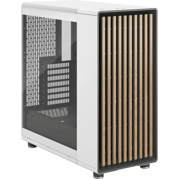 Fractal Design North Chalk číra biela - Počítačové skrine - Obrázok 630L100501