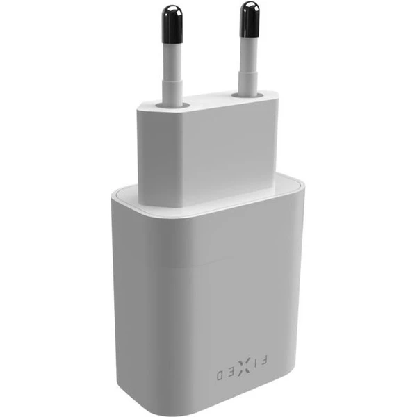FIXED nabíjačka s USB-C výstupom a podporou PD 20W biela - Nabíjačky - Obrázok 631f76276bc84b5b989d1183216b3c6b