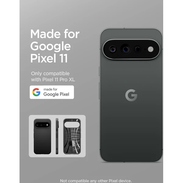 Spigen Liquid Air, matná čierna - Google Pixel 11 Pro XL - Puzdra - Obrázok 6323673e6b0b4d04b0490de10a3bfc2b