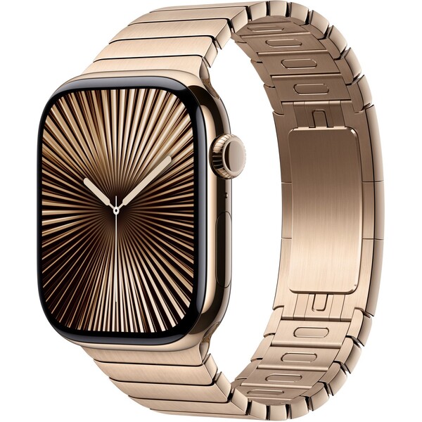 Apple Watch 49/46/45/44mm zlatý článkový ťah