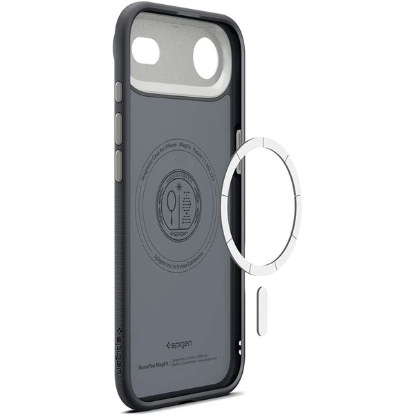 Spigen Nano Pop MagSafe kryt iPhone Air black sezam - Puzdra - Obrázok 635c9fa0c0284edb83c5e3418d7ec246