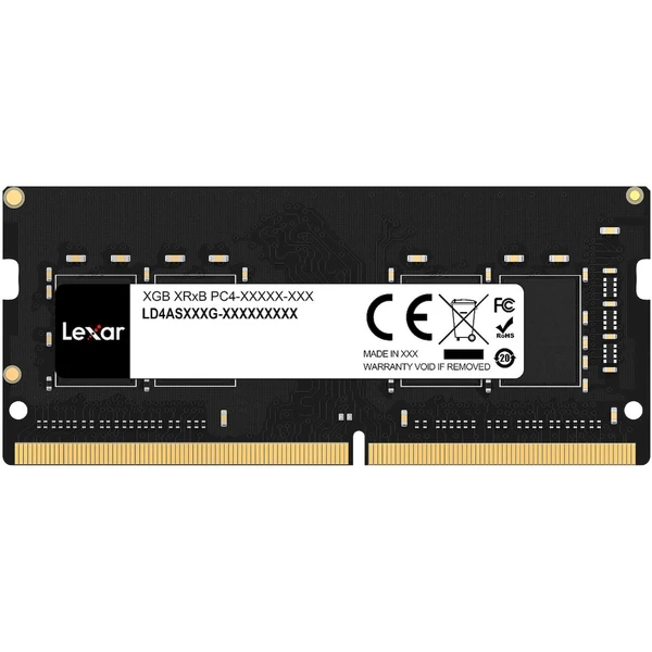 Lexar DDR4 16GB 3200MT/s CL22 SO-DIMM (1x16GB) - Operačné pamäte - Obrázok 6379000J01