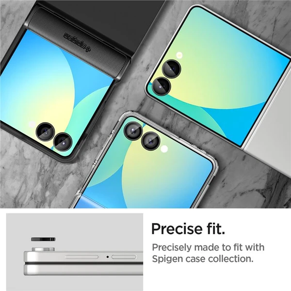 Spigen Glass TR EZ Fit Optik Pre HD sklo Samsung Galaxy Z Flip7 čierne (2 ks) - Ochranné fólie a sklo - Obrázok 637afb4970fb45bca30fe2400b5ad0fa