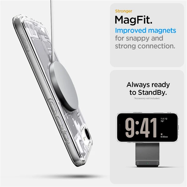 Spigen Ultra Hybrid MagSafe kryt iPhone 17e/16e zero one white - Puzdra - Obrázok 637da2bae7864ce1bf3574d08da0fb06