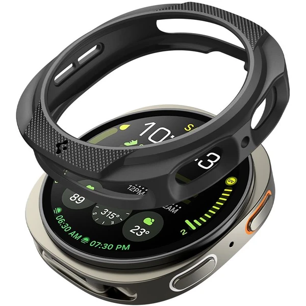 Spigen Liquid Air kryt Galaxy Watch8 (44mm) matne čierny - Puzdra - Obrázok 6383e597670a4a058f1050c571abb43f