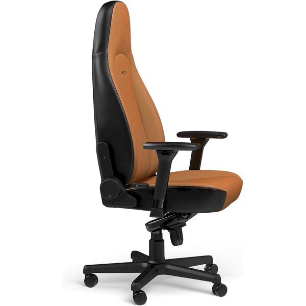 noblechairs ICON Real Leather herná stolička béžovočierna - Stoličky - Obrázok 638A000P01