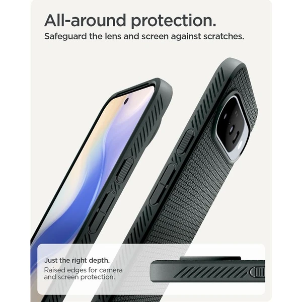 Spigen Liquid Air MagSafe kryt Google Pixel 10/10 Pro zelený - Puzdra - Obrázok 638a69bb68c34f618c6d9c6016b27fb3