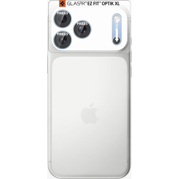 Spigen Glass tR EZ Fit Optik Pro XL 1 Pack sklo na fotoaparát iPhone 18 Pro Max svetlomodré - Ochranné fólie a sklo - Obrázok 638fb10ecad6461aa60fd5847e331cdd