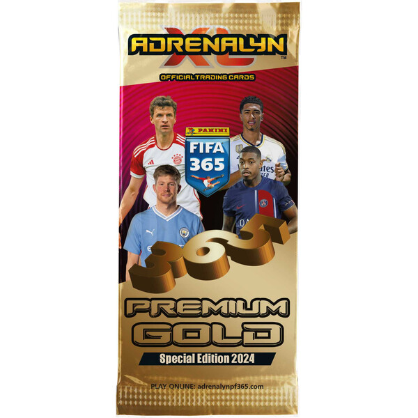 Futbalové karty PANINI FIFA 365 2023/2024 - Adrenalyn GOLD Packet