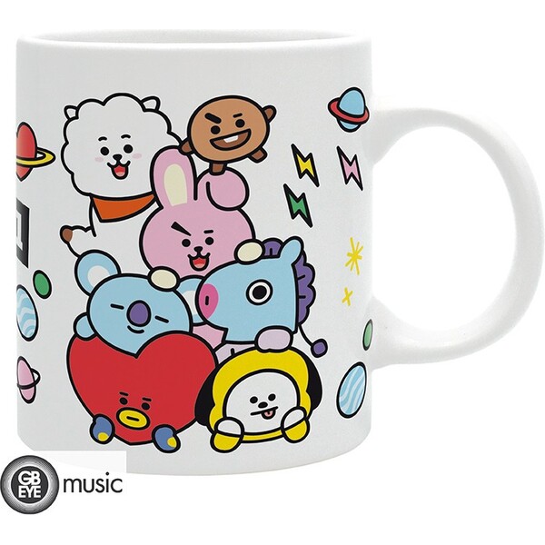 Hrnček BT21 - Characters Stack 320 ml