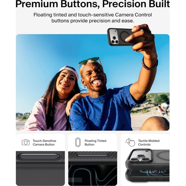 Belkin SheerForce Grip MagSafe kryt iPhone 17 Pro levandulový - Puzdra - Obrázok 63CN000K01