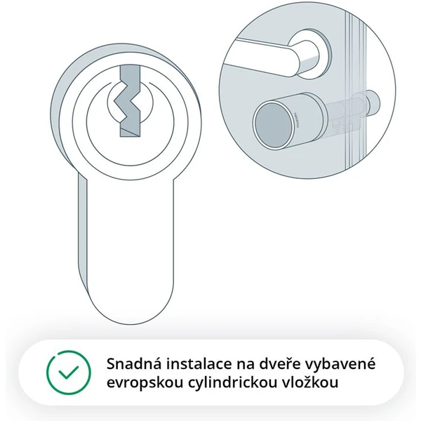 Netatmo Doorlock šikovný zámok - Inteligentné zámky - Obrázok 63D5000O01