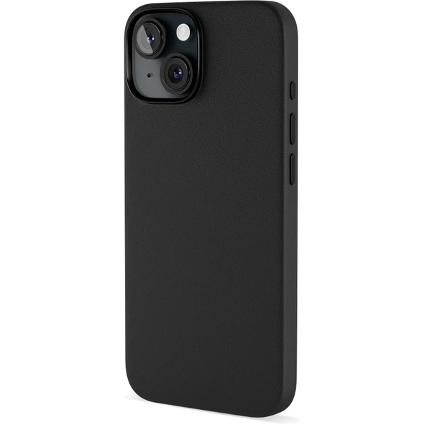 Epico Mag+ Leather Case iPhone 15 čierna - Puzdra - Obrázok 63E1000L01