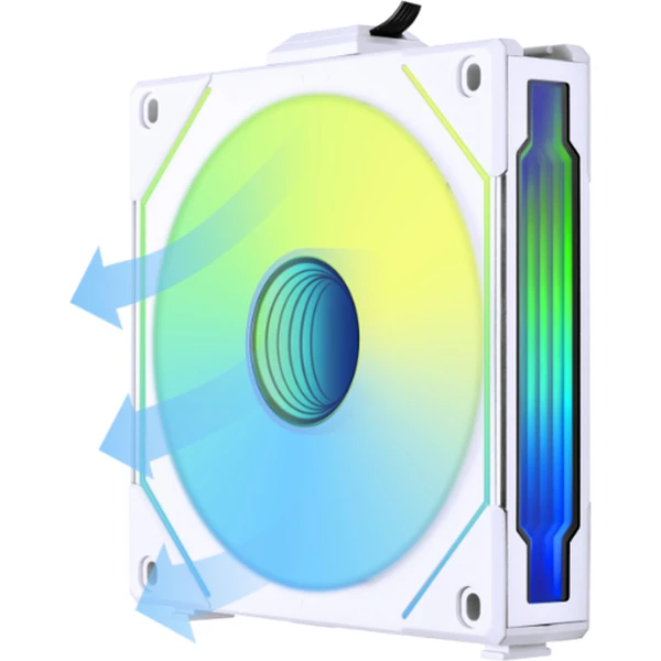Lian Li UNI FAN SL-INF ventilátor 120mm biely - Ventilátory pre PC - Obrázok 63XB000K01