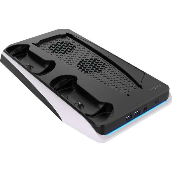 FIXED nabíjacia stanica s chladením pre PlayStation 5 a DualSense čierna - Nabíjačky - Obrázok 63b05fc727ac4460bca770ac405a31e5