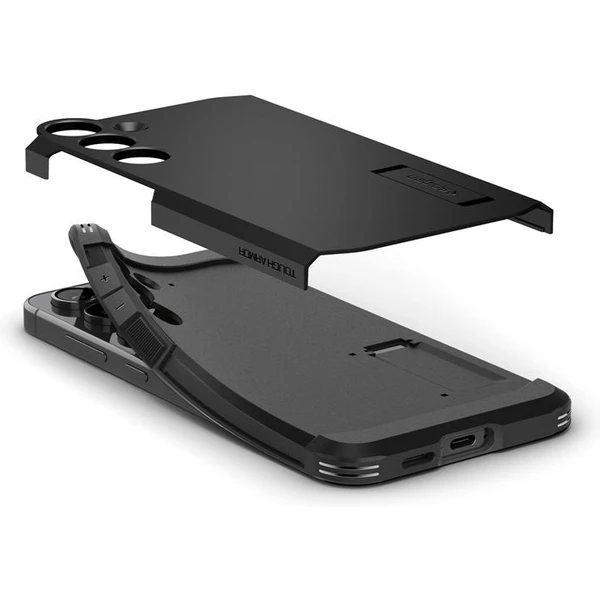 Spigen Tough Armor kryt Samsung Galaxy S24 FE čierny - Puzdra - Obrázok 63e4e5bcd8954fdd8ed1399a0f72149c