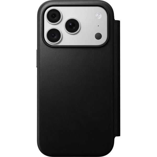 Nomad Modern Leather Folio MagSafe kožené puzdro iPhone 17 Pro/18 Pro Black - Puzdra - Obrázok 63ef499ad49a4445b54d8be1c954bc09