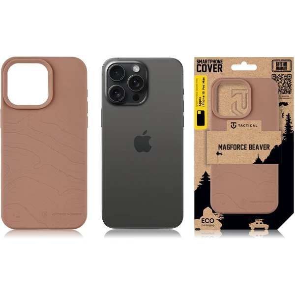 Tactical MagForce Beaver Kryt s MagSafe pre iPhone 15 Pro Max Moucha Moose - Puzdra - Obrázok 64070348fd434657a3cd94d90e510d23