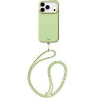 UNIQ Coehl Mirelle MagSafe kryt s pútkom iPhone 17 Pro Lint Green - Puzdra