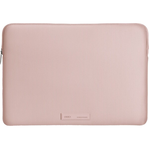 E-shop UNIQ Cyprus Ridge Edition neoprénové puzdro pre MacBook/notebook (13”/14") Sugar Pink
