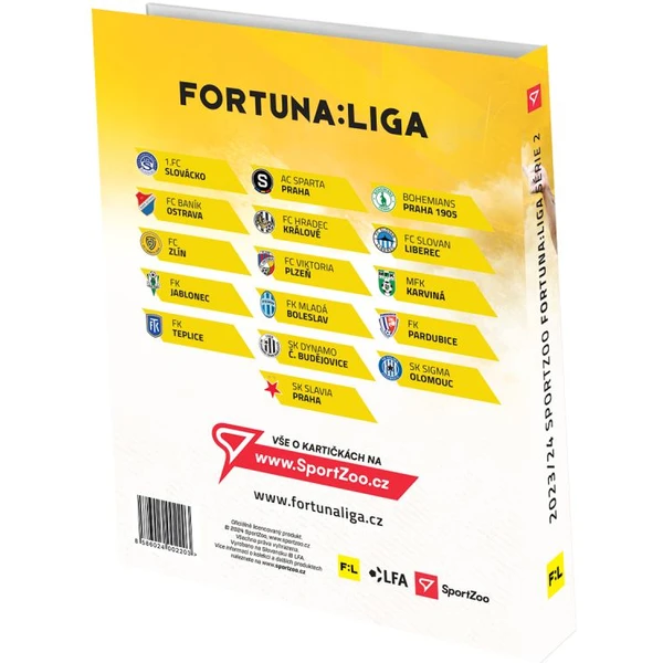 Futbalové karty SportZoo Starter pack FORTUNA: liga 2023/24 - 2. séria - Futbalové karty - Obrázok 6423000K01