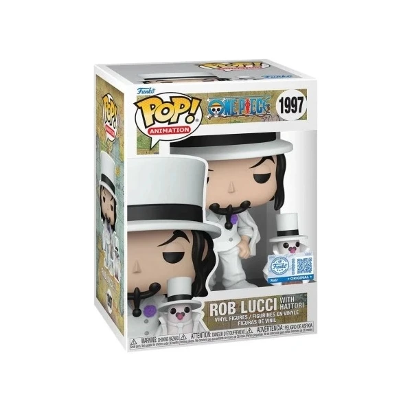 Funko POP! #1997 Animation: One Piece - Rob Lucci with Hattori 10 cm (šanca na Chase) - Funko POP! - Obrázok 642K000K01