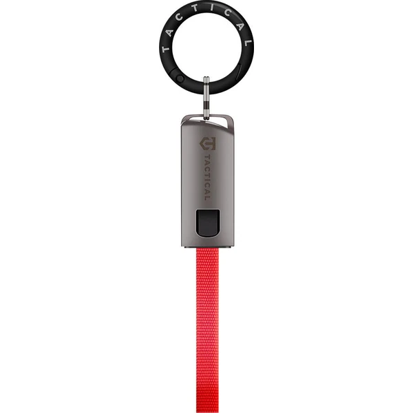 Taktický OODA loop kábel USB-C/USB-C červený - Káble a redukcie - Obrázok 64314dc864f14cc7a9e6a5d1e789b278