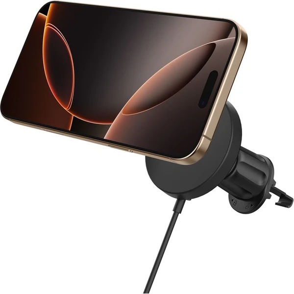 Spigen OneTap Pro 4 Airvent Hook Qi2 MagSafe držiak do mriežky ventilácie s nabíjaním čierny - Držiaky - Obrázok 6437018f221941ed8c9cde8213ff648b