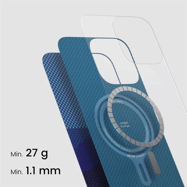 Pitaka StarPeak Luminous Case svietiaci kryt iPhone 16 Pro Over the horizon - Puzdra - Obrázok 644e472e89f647538321f3cd6bd379cf