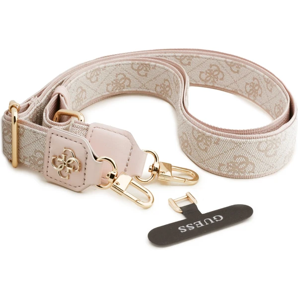 Guess Crossbody popruh PU 4G Metal Logo ružový - Popruhy a crossbody - Obrázok 646cca33ea1d4a0390a89bb26762cb25