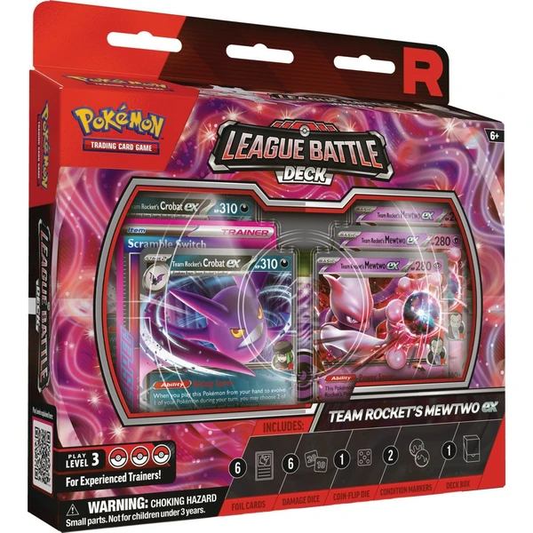 Pokémon TCG: Team Rocket's Mewtwo ex League Battle Deck - Pokémon karty - Hlavný obrázok