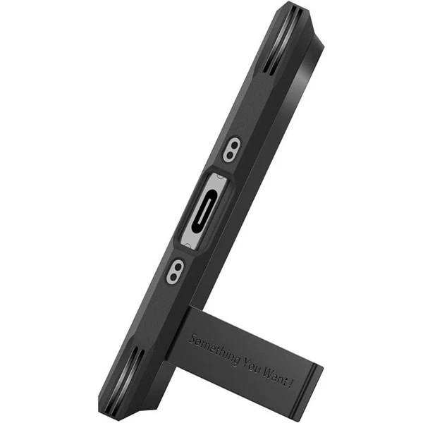 Spigen Tough Armor T MagSafe kryt iPhone Air black - Puzdra - Obrázok 648c04c4cb064829a2011db7f294c0e6