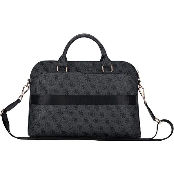 Guess PU 4G Triangle Logo taška na notebook 13-15" čierna - Crossbody - Obrázok 6495b65cb53d4c0f951e6853f3566ec7