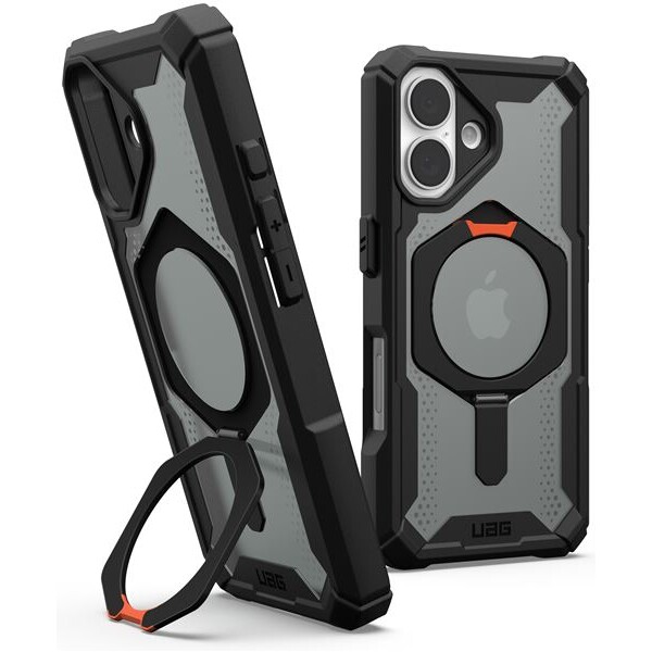 UAG Plasma XTE Magsafe kryt iPhone 16 čierny/oranžový