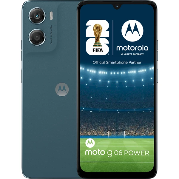 Motorola Moto G06 Power 4/256GB GSM PANTONE modrý - Mobilné telefóny - Hlavný obrázok