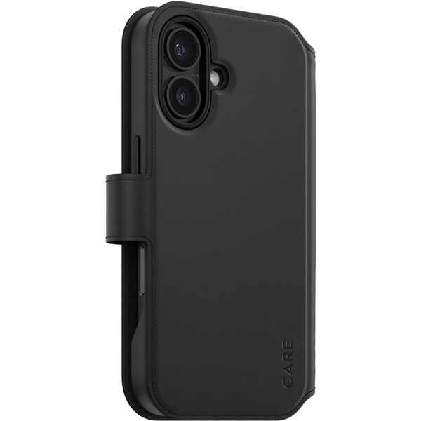 E-shop PanzerGlass® CARE púzdro Apple iPhone 16 MagSafe Wallet 2v1 čierny