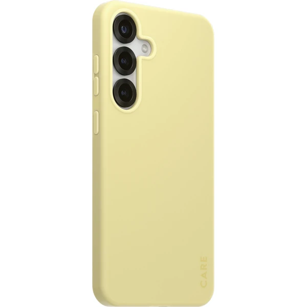 PanzerGlass® CARE kryt Samsung Galaxy S25+ Fearlessly zeleno-žltý (Chardonnay) QI - Puzdra - Hlavný obrázok
