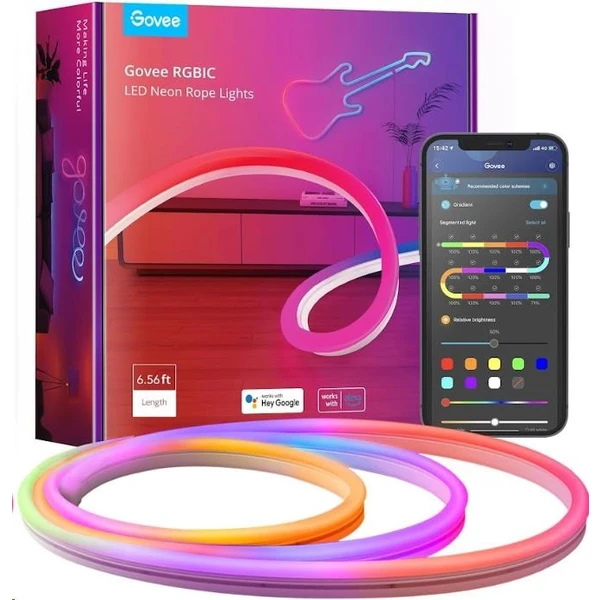 Govee Neon SMART ohybný LED pásik RGBIC, 2m - Inteligentné osvetlenie - Hlavný obrázok