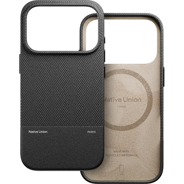 Native Union (RE) Classic MagSafe kryt z recyklovaného materiálu iPhone 17 Pro black - Puzdra - Obrázok 64b486baba8e466eb711058125d617f3
