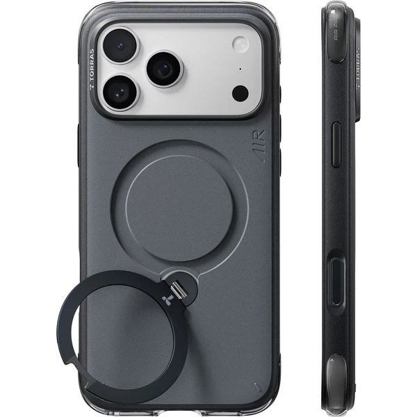 Torras Q3 Air Essential, čierna - iPhone 2026 Pro - Puzdra - Hlavný obrázok