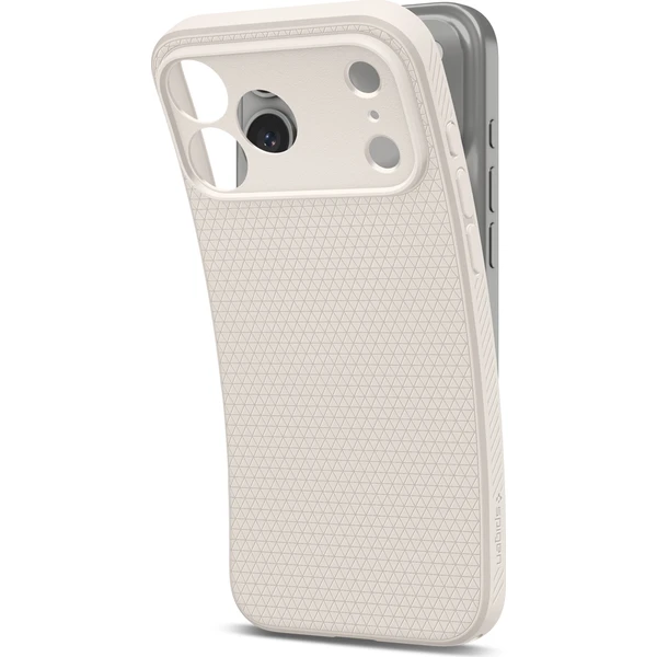 Spigen Liquid Air kryt iPhone 18 Pro Max/17 Pro Max natural titanium - Puzdra - Obrázok 64d73cadb5b9413e9f9b7c9909beaccc